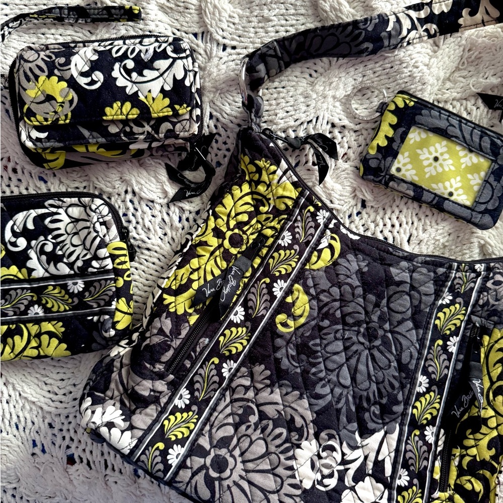 Vera Bradley Quilted Bags Bundle - Retired Baroque Print